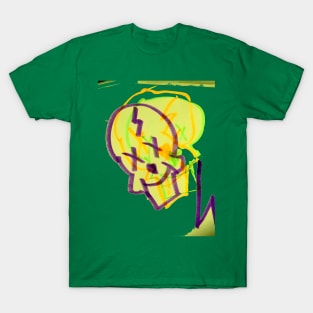 Mad Scientist Skull T-Shirt